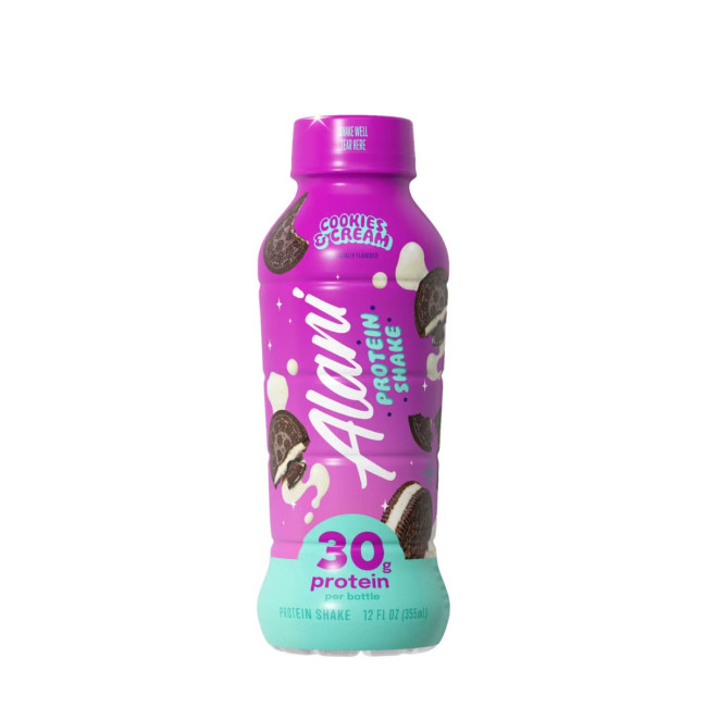 Alani Nu Protein Shake Cookies & Cream Flavor, Shake Proteic Cu Aroma De Biscuiti Si Frisca, 355 Ml Alani Nu Protein Shake Cookies & Cream Flavor, Shake Proteic Cu Aroma De Biscuiti Si Frisca, 355 Ml