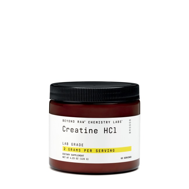 Beyond Raw Chemistry Labs Creatine Hcl, Creatina, 120 G