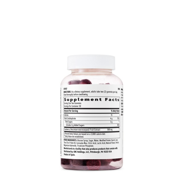 Gnc Women’s Cranberry Gummies, Jeleuri Cu Extract Din Merisor Cu Aroma Naturala, 60 Jeleuri Gnc Women’s Cranberry Gummies, Jeleuri Cu Extract Din Merisor Cu Aroma Naturala, 60 Jeleuri