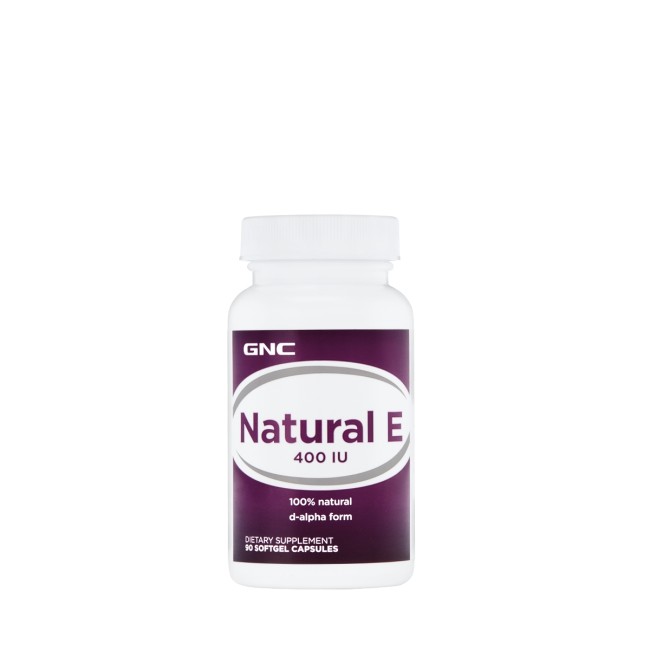 Gnc Vitamina E Naturala 400 Ui, 90 Cps