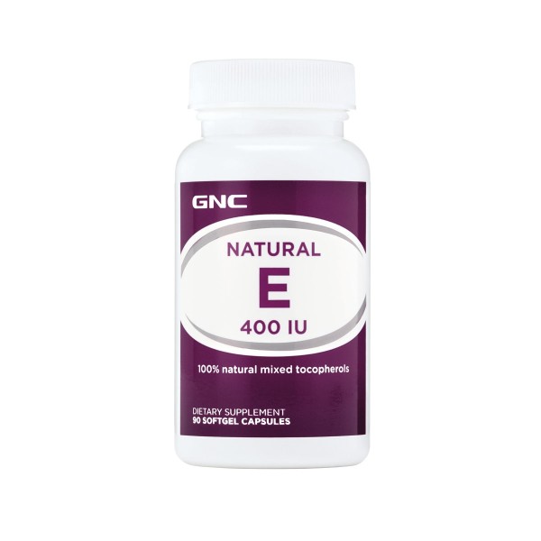 Gnc Vitamina E Naturala 400 Ui, 90 Cps