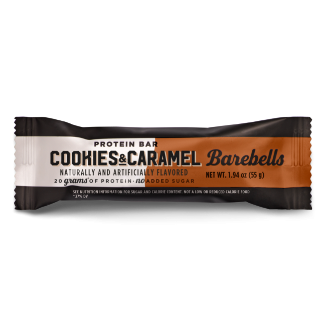 Barebells Bars Baton Proteic Cu Aroma De Biscuiti Si Caramel, 55g