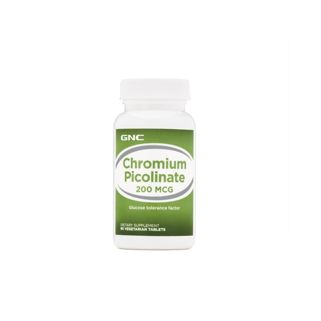 Gnc Chromium Picolinate 200 Mcg, Crom Picolinat, 90 Tb Gnc Chromium Picolinate 200 Mcg, Crom Picolinat, 90 Tb