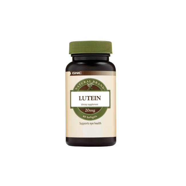 Gnc Natural Brand Luteina 20 Mg, 60 Cps Gnc Natural Brand Luteina 20 Mg, 60 Cps