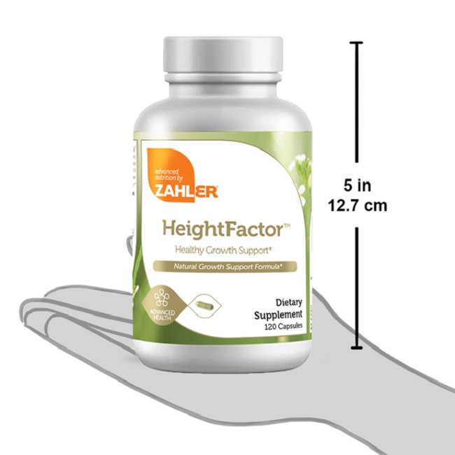 Zahler Suport Heightfactor Suport Natural In Productia Hormonilor De Crestere, 120 Cps Zahler Suport Heightfactor Suport Natural In Productia Hormonilor De Crestere, 120 Cps