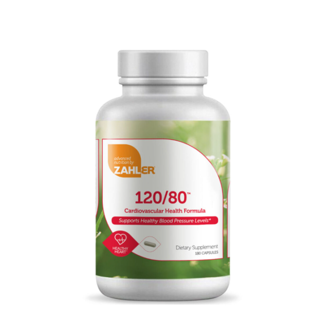 Zahler Healthy Heart: 120/80, Formula Pentru Sanatatea Inimii, 180 Cps Zahler Healthy Heart: 120/80, Formula Pentru Sanatatea Inimii, 180 Cps