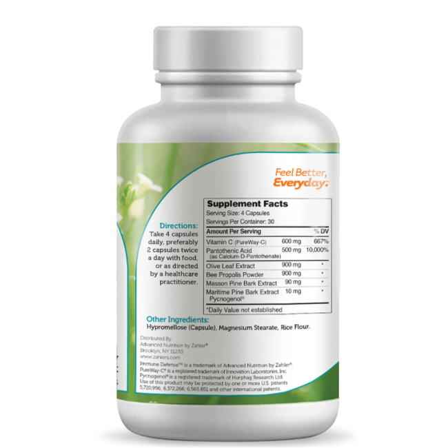 Zahler Immune Defense, Suport Pentru Imunitate, 120 Cps Zahler Immune Defense, Suport Pentru Imunitate, 120 Cps