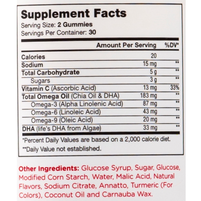 Zahler Chapter One O Is For Omega, Acizi Grasi Omega-3, 60 Jeleuri Zahler Chapter One O Is For Omega, Acizi Grasi Omega-3, 60 Jeleuri
