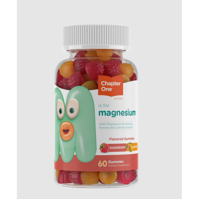 Zahler Chapter One M Is For Magnesium, Magneziu Cu Aroma De Zmeura Si Mango, 60 Jeleuri Zahler Chapter One M Is For Magnesium, Magneziu Cu Aroma De Zmeura Si Mango, 60 Jeleuri