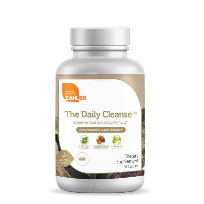 Zahler The Daily Cleanse, Formula Avansata Pentru Detoxifierea Organismului, 60 Cps Zahler The Daily Cleanse, Formula Avansata Pentru Detoxifierea Organismului, 60 Cps