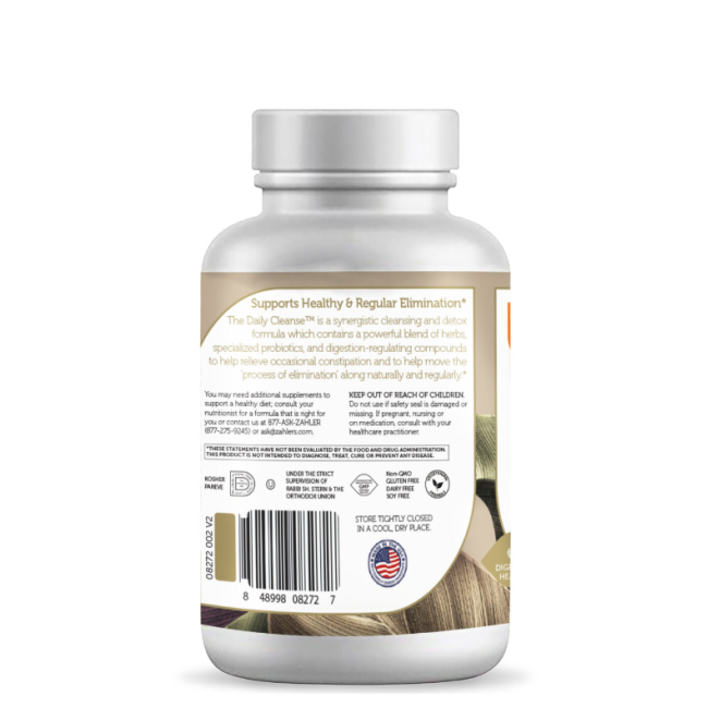Zahler The Daily Cleanse, Formula Avansata Pentru Detoxifierea Organismului, 60 Cps Zahler The Daily Cleanse, Formula Avansata Pentru Detoxifierea Organismului, 60 Cps