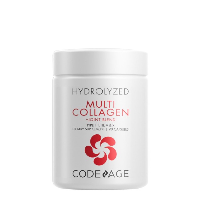 Codeage Hydrolyzed Multi Collagen + Joint Blend, Colagen Hidrolizat + Sustinerea Sanatatii Articulatiilor, 90 Cps