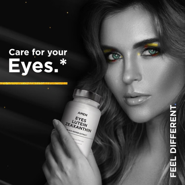 Codeage Amen Eyes Lutein Zeaxanthin And Black Pepper, Formula Pentru Sanatatea Ochilor, 90 Cps