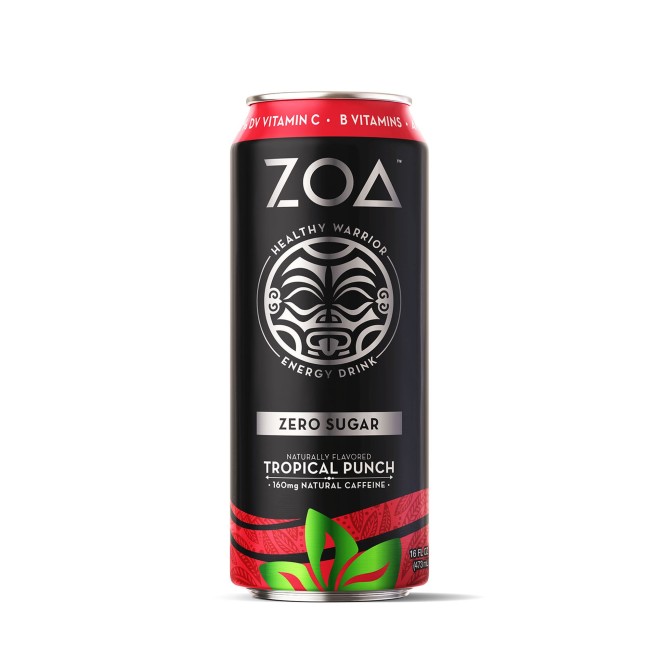 Zoa Energy Drink Zero Sugar Bautura Energizanta Fara Zahar Cu Aroma De Fructe Tropicale, 473 Ml Zoa Energy Drink Zero Sugar Bautura Energizanta Fara Zahar Cu Aroma De Fructe Tropicale, 473 Ml