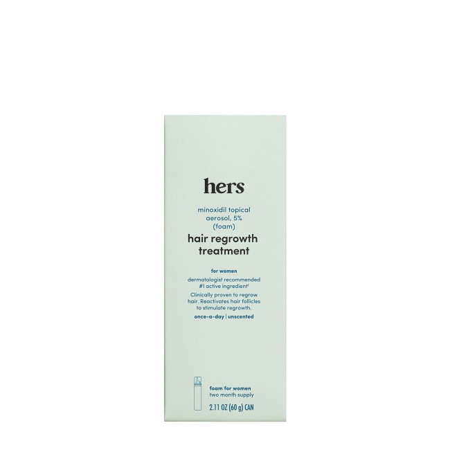 Hers Tratament Pentru Cresterea Parului Pentru Femei Cu Minoxidil, 60 Ml Hers Tratament Pentru Cresterea Parului Pentru Femei Cu Minoxidil, 60 Ml