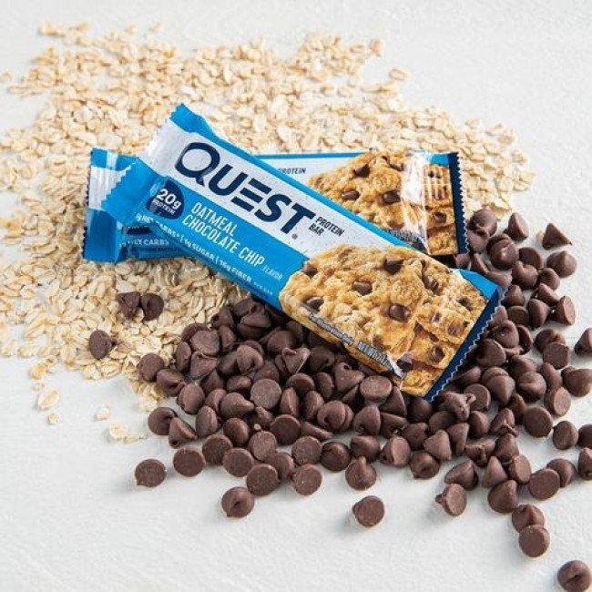 Quest Protein Bar, Baton Proteic, Cu Ovaz Si Ciocolata, 60g