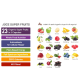 Terra Kai Organics Juce Super Fruits And Veggies, Complex De Fructe Si Legume Organice, 180 Cps Terra Kai Organics Juce Super Fruits And Veggies, Complex De Fructe Si Legume Organice, 180 Cps