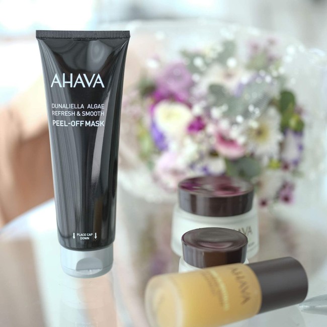 Ahava Dunaliella Peeloff Mask, Masca Exfolianta Cu Alge De La Marea Moarta, 125 Ml