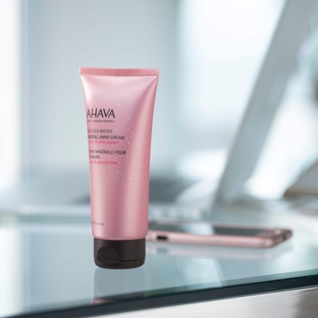 Ahava Mineral Hand Cream Cactus & Pink Pepper, Crema De Maini Pe Baza De Minerale, 100 Ml Ahava Mineral Hand Cream Cactus & Pink Pepper, Crema De Maini Pe Baza De Minerale, 100 Ml