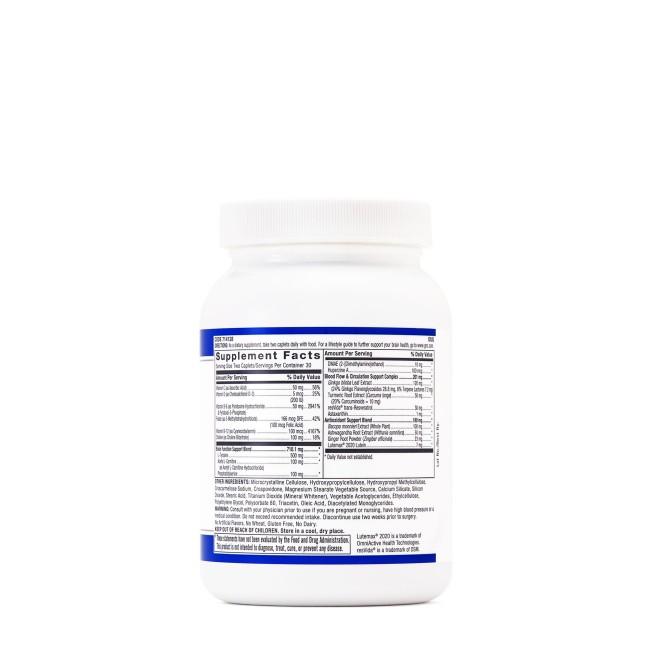 Gnc Preventive Nutrition Brain Health, Formula Pentru Sanatatea Sistemului Nervos, 60 Tb