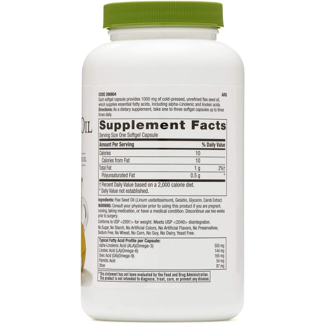 Gnc Superfoods Flax Seed Oil 1000mg, Ulei Din Seminte De In, 90 Cps Gnc Superfoods Flax Seed Oil 1000mg, Ulei Din Seminte De In, 90 Cps