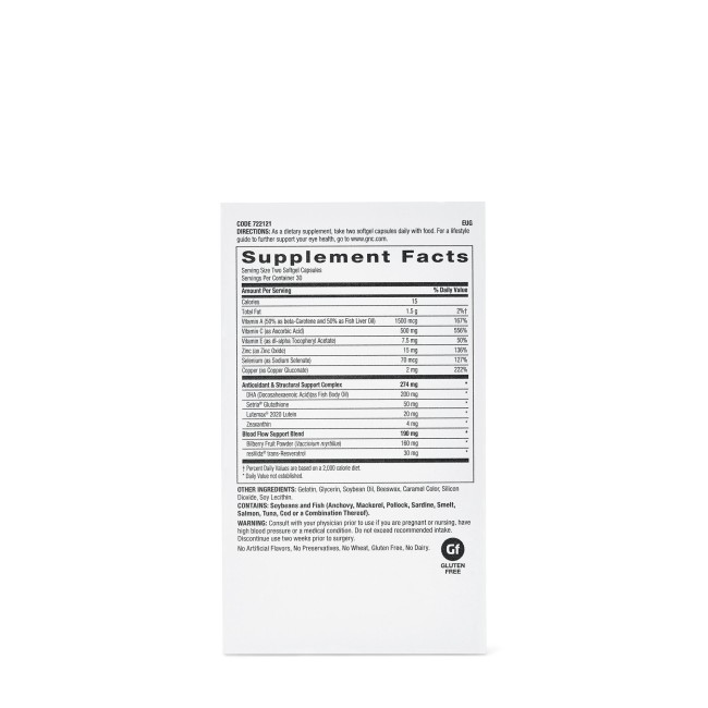 Gnc Preventive Nutrition Eye Health, Formula Pentru Sanatatea Ochilor, 60 Cps Gnc Preventive Nutrition Eye Health, Formula Pentru Sanatatea Ochilor, 60 Cps