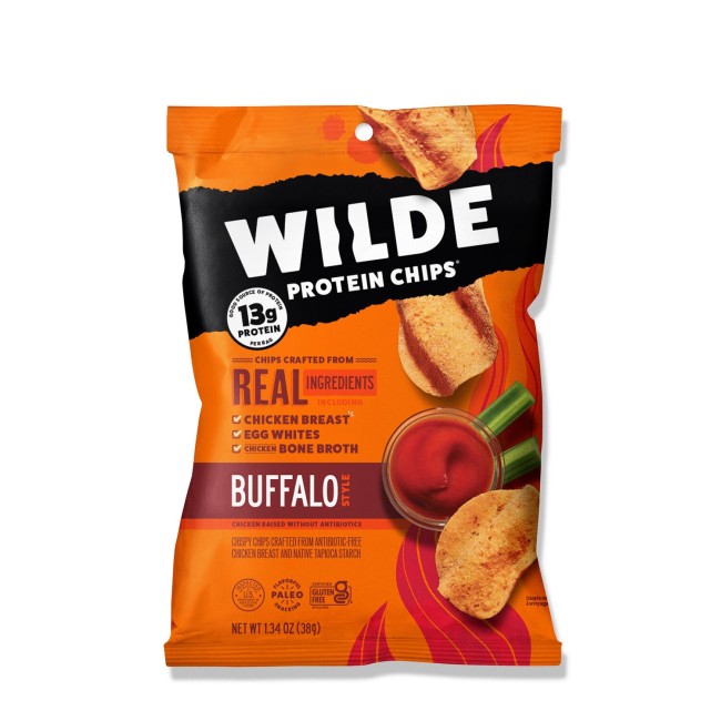 Wilde Protein Chips, Chipsuri Proteice Cu Aroma Buffalo, 38 G
