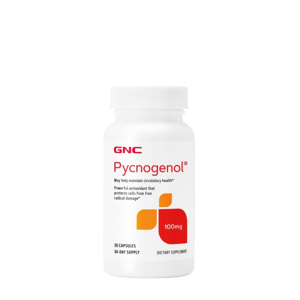 Gnc Pycnogenol 100 Mg, 30 Cps