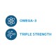 Gnc Triple Strength Fish Oil Mini, Ulei De Peste, 120 Cps Gnc Triple Strength Fish Oil Mini, Ulei De Peste, 120 Cps