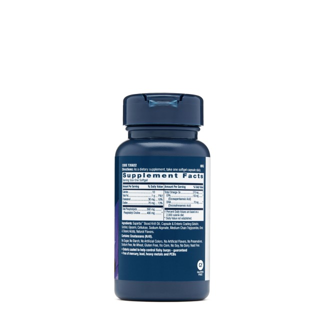 Gnc Triple Strength Krill Oil, Ulei De Krill, 30 Cps Gnc Triple Strength Krill Oil, Ulei De Krill, 30 Cps