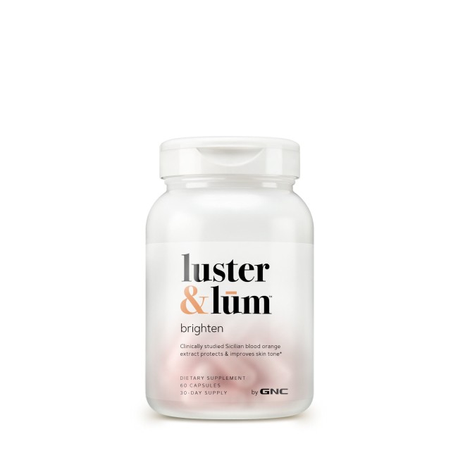 Gnc Luster & Lum Brighten, Formula Pentru Sanatatea Pielii, 60 Cps Gnc Luster & Lum Brighten, Formula Pentru Sanatatea Pielii, 60 Cps