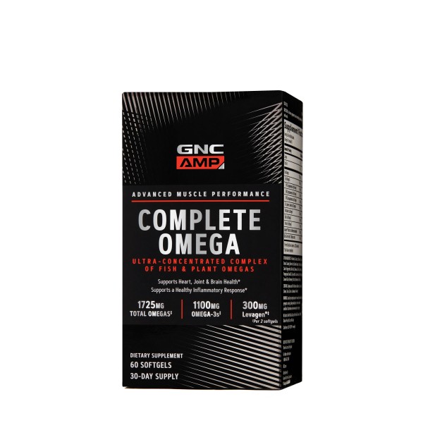 Gnc Amp Complete Omega, Acizi Grasi Omega, 60 Cps