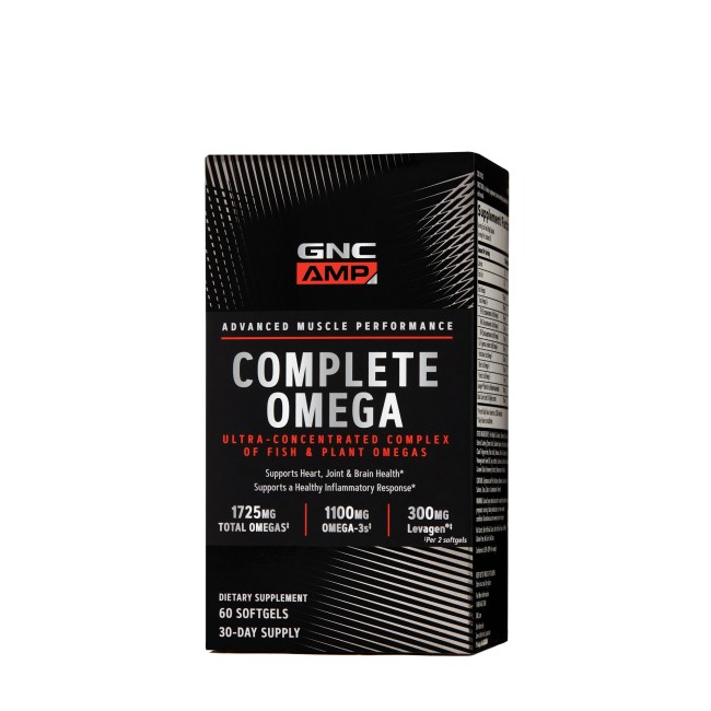 Gnc Amp Complete Omega, Acizi Grasi Omega, 60 Cps Gnc Amp Complete Omega, Acizi Grasi Omega, 60 Cps