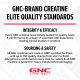 Gnc Amp Creabolic, Formula Premium De Creatina Monohidrata, Hmb, Peptistrong Pentru Forta Si Masa Musculara, Cu Aroma De Limonada, 405 G