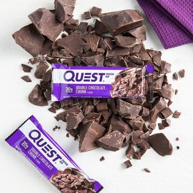 Quest Protein Bar, Baton Proteic, Cu Aroma De Ciocolata, 60g Quest Protein Bar, Baton Proteic, Cu Aroma De Ciocolata, 60g