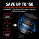 Gnc Amp Creabolic, Formula Premium De Creatina Monohidrata, Hmb, Peptistrong Pentru Forta Si Masa Musculara, Fara Aroma, 332 G