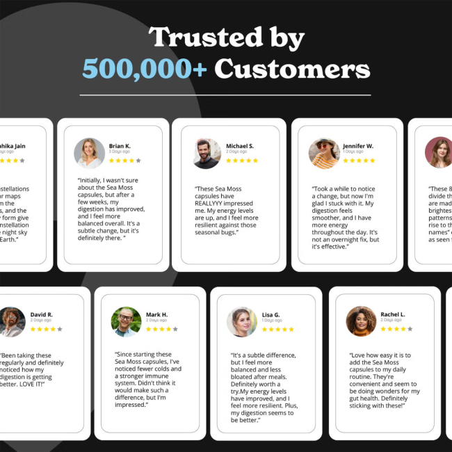 Better Alt Sea Moss, Formula Cu Alge Marine, Chimen Negru Si Ashwagandha, 120 Cps