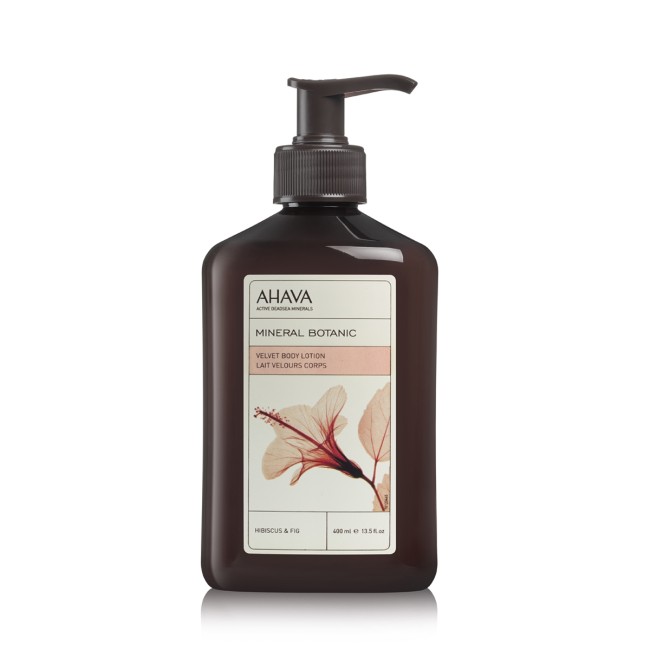 Ahava Mineral Botanic Body Lotion Hibiscus, Lotiune De Corp Cu Minerale, Hibiscus Si Smochin, 400 Ml