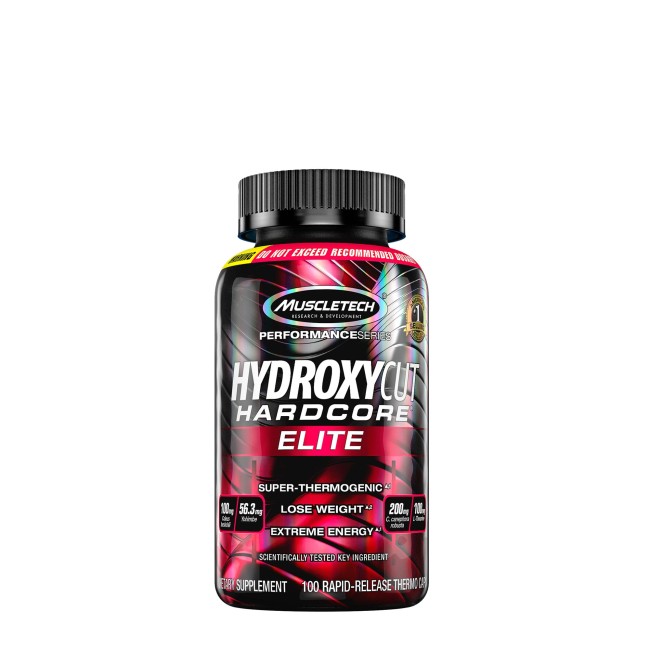 Muscletech Hydroxycut Hardcore Elite, 100 Cps Muscletech Hydroxycut Hardcore Elite, 100 Cps
