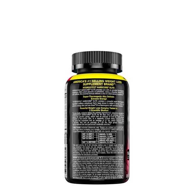 Muscletech Hydroxycut Hardcore Elite, 100 Cps Muscletech Hydroxycut Hardcore Elite, 100 Cps