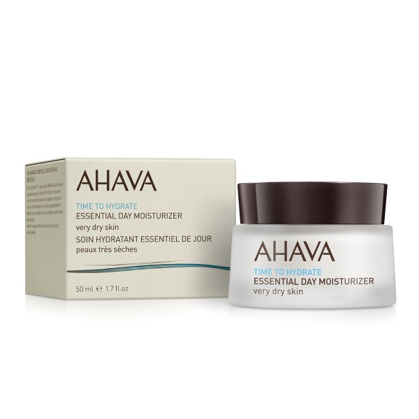 Ahava Essential Day Moisturizer - Very Dry Skin, Crema Hidratanta De Zi Pentru Ten Foarte Uscat, 50 Ml