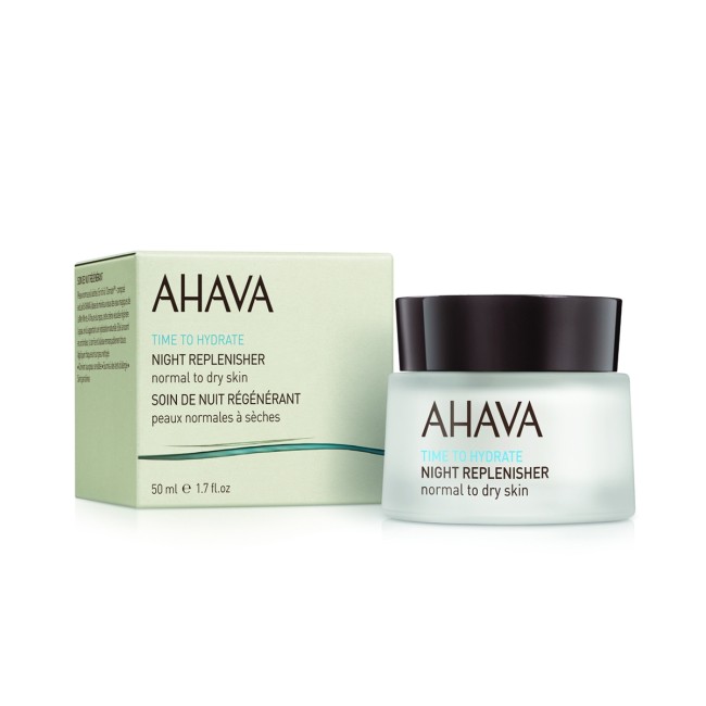 Ahava Night Replenisher Normal To Dry Skin, Crema Regeneranta De Noapte Pentru Ten Normal Si Uscat, 50 Ml