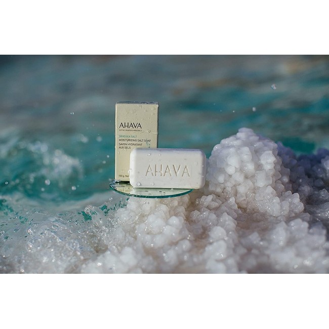 Ahava Moisturizing Salt Soap, Sapun Hidratant Cu Sare, 100 G