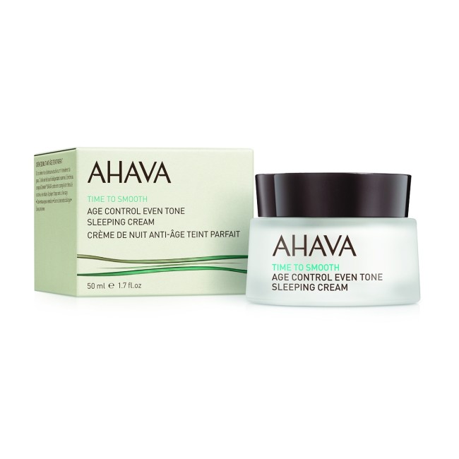 Ahava Age Control Even Tone Sleeping Cream, Crema De Noapte Antirid, 50 Ml