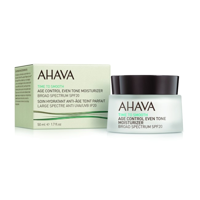 Ahava Age Control Even Tone Moisturizer Spf20, Crema Hidratanta De Zi, Antirid Cu Spf20, 50 Ml