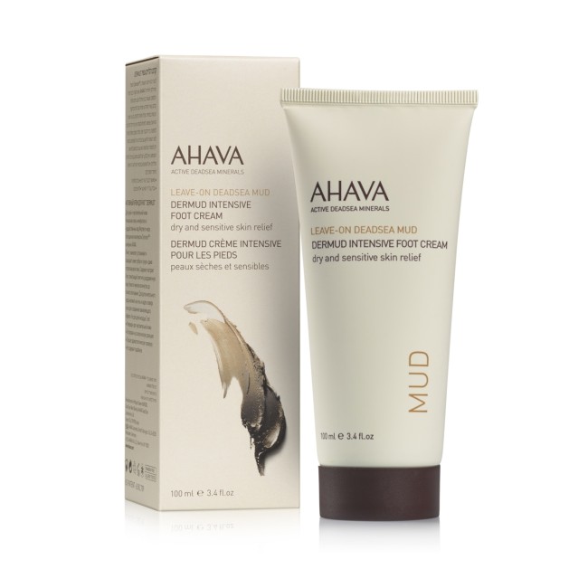 Ahava Dermud Intensive Foot Cream, Crema Hidratanta Pentru Picioare Pe Baza De Namol, 100 Ml