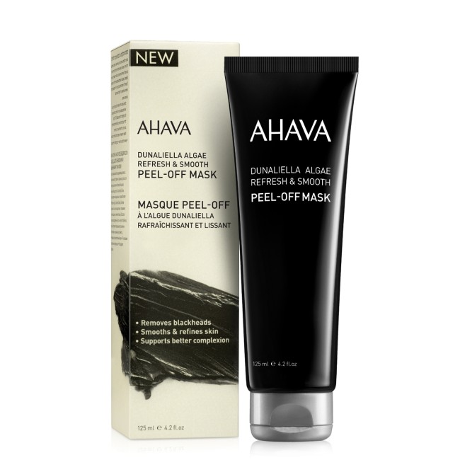 Ahava Dunaliella Peeloff Mask, Masca Exfolianta Cu Alge De La Marea Moarta, 125 Ml