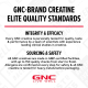 Gnc Amp Creabolic, Formula Premium De Creatina Monohidrata, Hmb, Peptistrong Pentru Forta Si Masa Musculara, Fara Aroma, 332 G