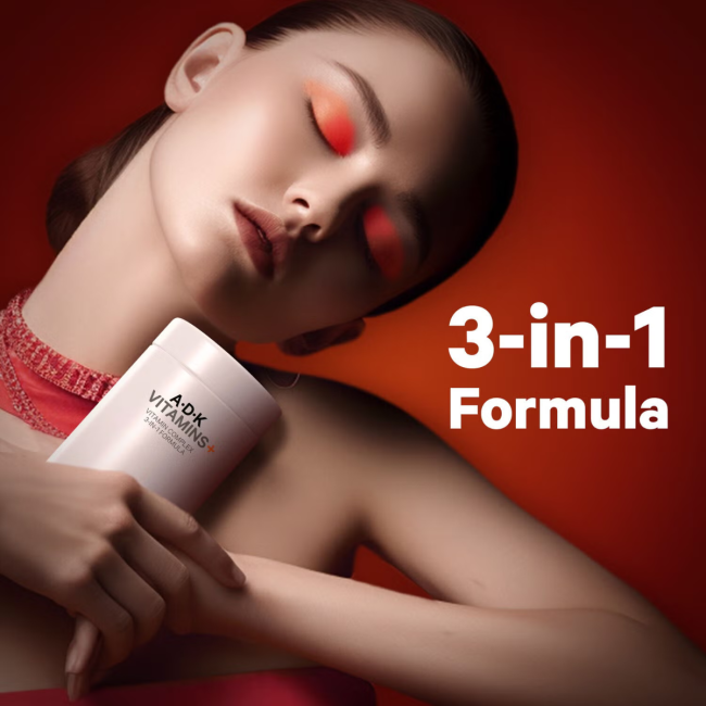 Codage Adk Vitamin Supplement, Formula Pentru O Piele Sanatoasa, Oase Puternice Si Sistem Imunitar Active, 180 Cps