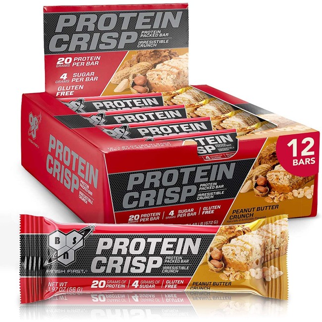 Bsn Syntha-6 Protein Crisp, Baton Proteic, Cu Aroma De Unt De Arahide Crocant, 56 G Bsn Syntha-6 Protein Crisp, Baton Proteic, Cu Aroma De Unt De Arahide Crocant, 56 G